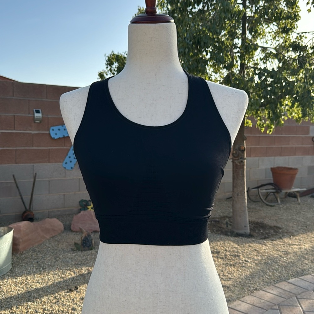 Sweaty Betty London Women’s Black Size M Seamless Sports Bra